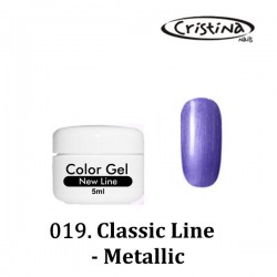 Kolorowy żel UV  - Metallic Line - 019