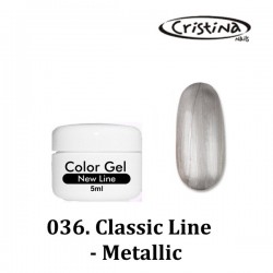 Kolorowy żel UV  - Metallic Line - 036