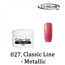 Kolorowy żel UV  - Metallic Line - 027