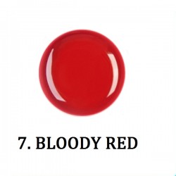 Farbki do zdobień BLOODY RED NR 7