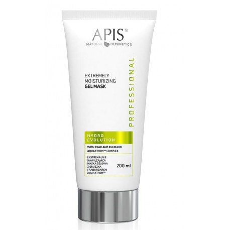 APIS Hydro Evolution Ekstremalnie Nawilżająca Maska Żelowa Z Gruszką I Rabarbarem Aquaxtrem Tm 200ml