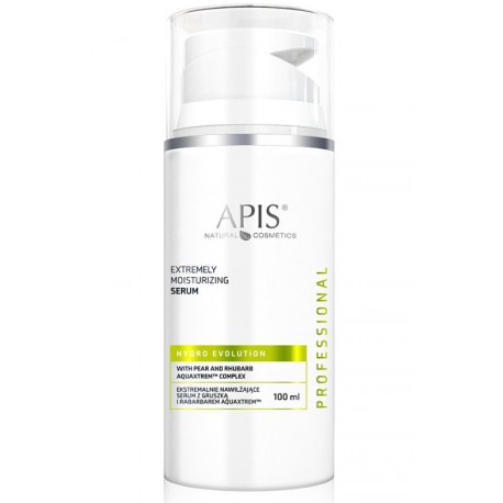 APIS Hydro Evolution Ekstremalnie Nawilżające Serum Z Gruszką I Rabarbarem Aquaxtrem Tm 100ml