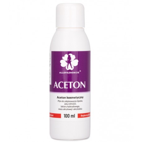 Aceton kosmetyczny  100ml AllePaznokcie 